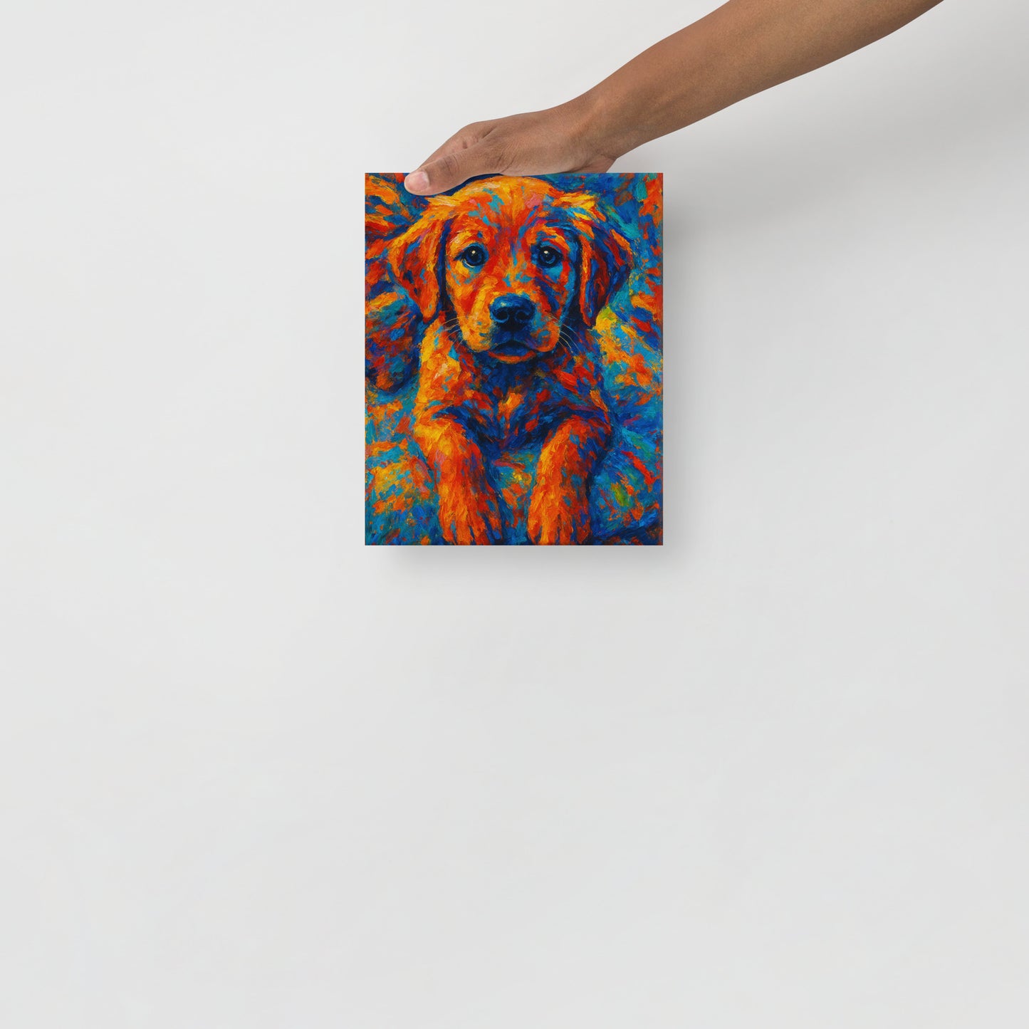 Thin Canvas | Custom Pet Portrait - Abstract Style